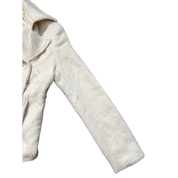 Guess Jeans Vintage Alpaca Wool Blend Pea Coat Jacket Women’s Sz XS - Picture 13 of 16